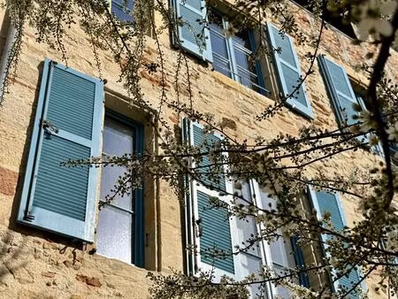 ravissante maison de caractere restaurée avec soleilho et patios  vue dominante  centre...