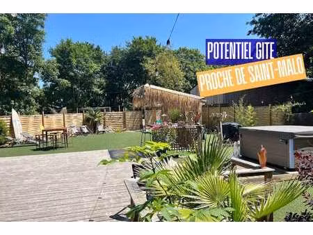 vente maison à saint-jouan-des-guérets (35430) : à vendre / 300m² saint-jouan-des-guérets