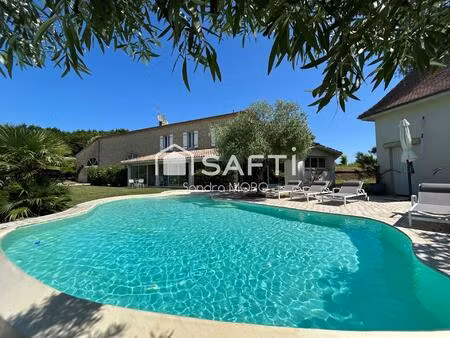 vente maison 10 pièces 350 m² langon (33210)