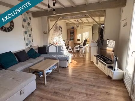 vente maison 5 pièces 110 m² ricquebourg (60490)