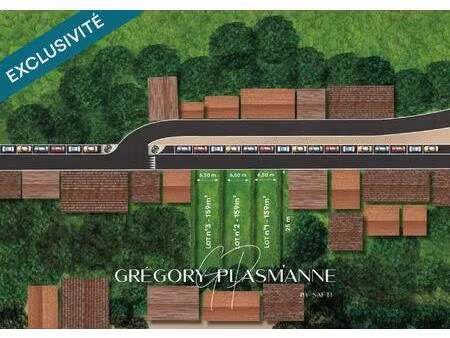 vente terrain 159 m² flassans-sur-issole (83340)