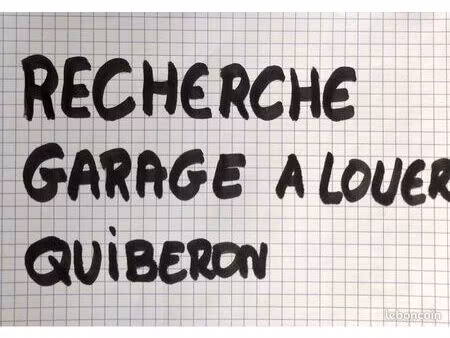 recherche garage quiberon