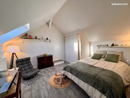 maison meublée t2 en duplex – 49 m² – jardin & parking privé