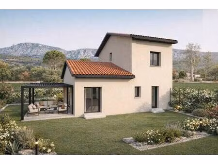 terrain avec maison neuve à vendre