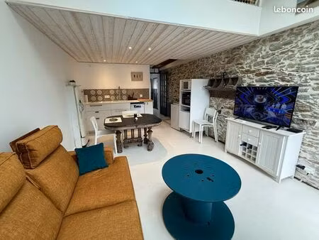 proche gare plage port thalasso ravissante maison de pêcheur