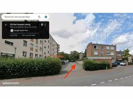 location - garage extérieur - marcq piscine - hippodrome