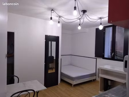 loue t1 25m² meublé rue piétonne à albi