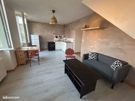 location meublée t2 45m2 st denis en bugey