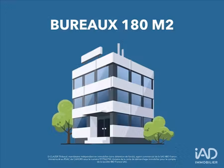location locaux professionnels 180 m² à cahors (46000)  1 600 €