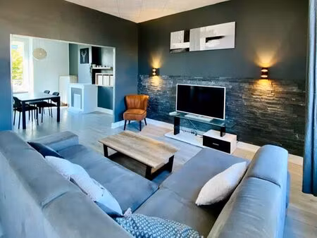 f4 meublé 95m2 carnot/jacquard 2 chambres