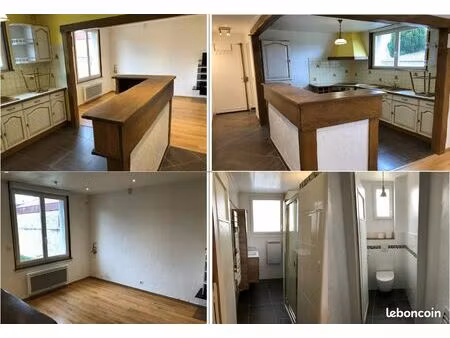 loue appartement f2 bis + garage - reims
