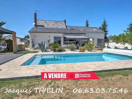 vente maison piscine à longué-jumelles (49160) : à vendre piscine / 295m² longué-jumelles
