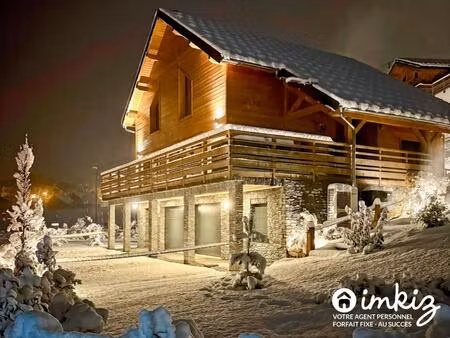 chalet d'exception avec piscine intérieure