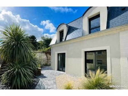 maison dpe a – 108m² – 4 ch dont suite rdc – 150m² extérieurs – 5 min port caen