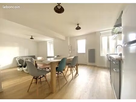 maison t3 100 m² 2 chambre et jardin