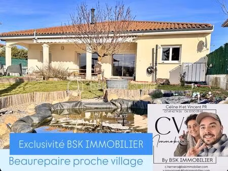 maison traditionnelle de 120 m² à beaurepaire