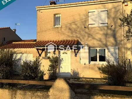 fort potentiel  3 chambres  jardin au calme