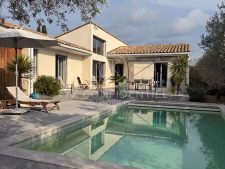 villa maussane les alpilles 130 m2 habitables - pisicne - 700 m2 arboré