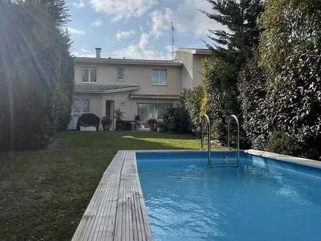 maison à caudéran 4 chambres  garage  jardin  piscine