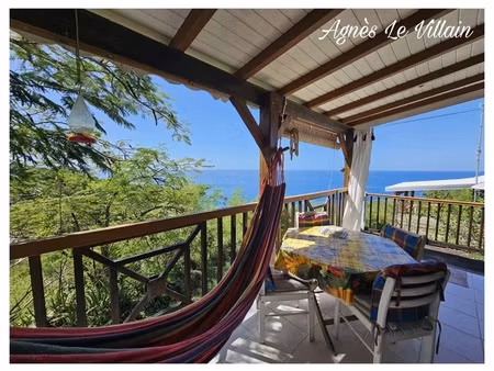 bungalow en dur vue mer copropriété piscine