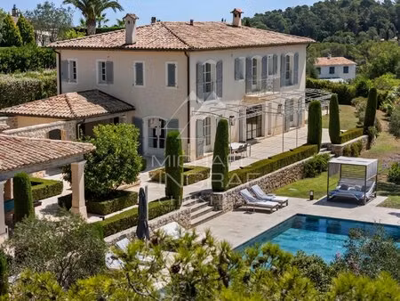proche mougins - bastide provençale au calme - 5 chambres - mziloap3130