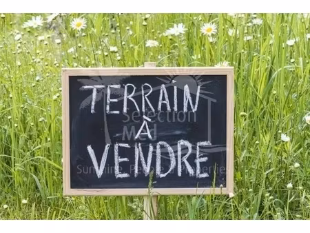 annonce terrain à vendre