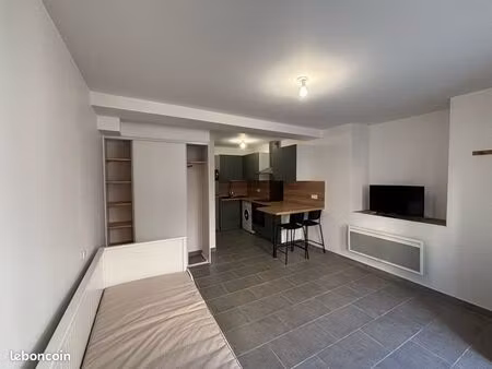 studio meublé 21m2 à louer