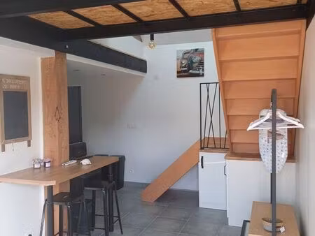 appartement meublé t2 duplex proche angers - villevêque