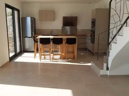 villa contemporaine f4 95 m2 - jardin-terrasses- garage-mireval 34110-