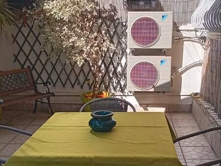 t3 meublé avec terrasse 13007