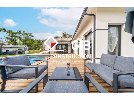 vente maison à construire 90 m² arveyres (33500)