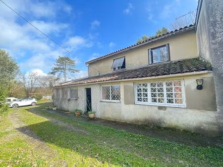 maison penne d'agenais 121m² + garages (terrain 11 630m²)