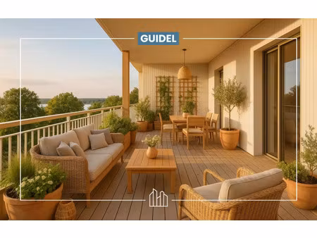vente appartement neuf 3 pièces 68m2 guidel - 291700 € - surface privée