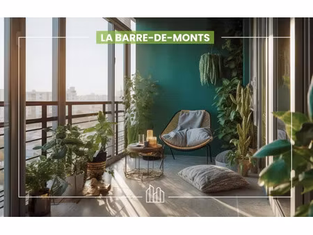 vente appartement neuf 2 pièces 38m2 la barre-de-monts - 161000 € - surface privée