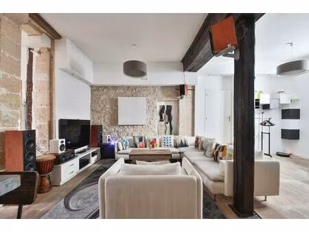 appartement de 87 m² situé à paris 4e