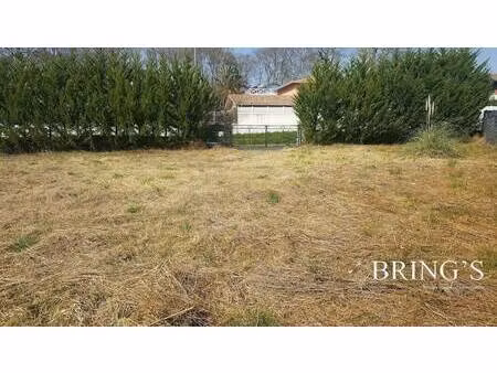 terrain constructible viabilisé à vendre