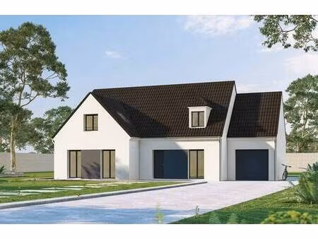 terrain avec maison neuve à vendre