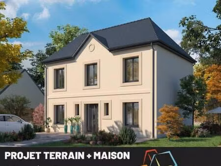 terrain avec maison neuve à vendre