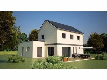 terrain avec maison neuve à vendre