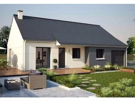 terrain avec maison neuve à vendre