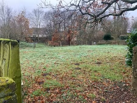 terrain constructible viabilisé à vendre