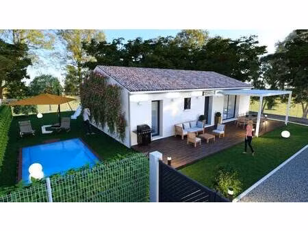 terrain avec maison neuve à vendre