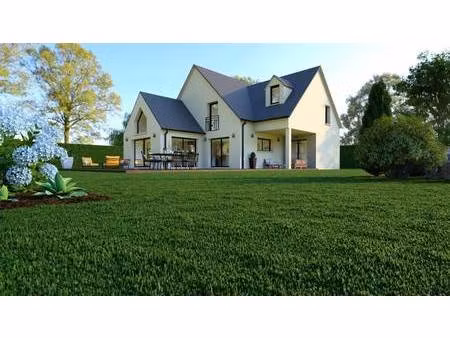 terrain avec maison neuve à vendre