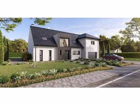 terrain avec maison neuve à vendre