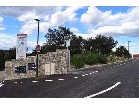 terrain constructible viabilisé à vendre