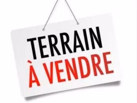 terrain constructible à vendre