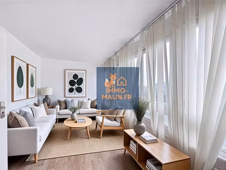 vente appartement 2 pièces 46.5 m² à nanterre (92000)  263 900 €
