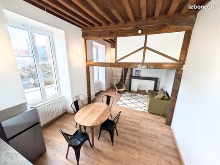 ​proche cité de la gastronomie : 31 m² meublé neuf avec cachet