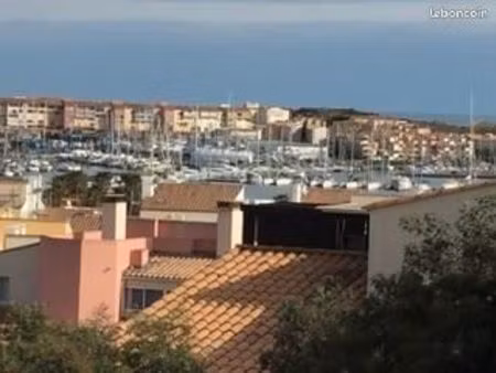 cap d'agde 6pers clim parking privé