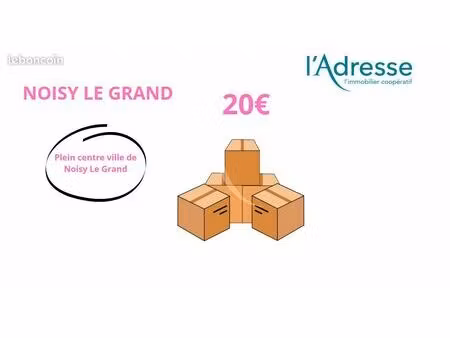 parking/box 4 m² noisy le grand